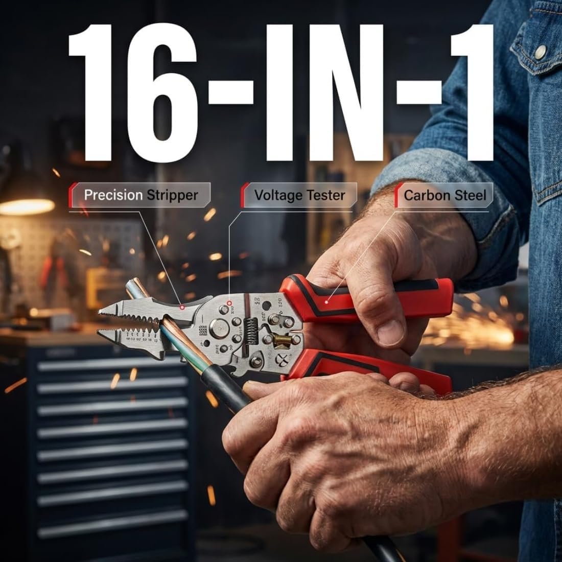 16 In 1 Multifunctional Plier